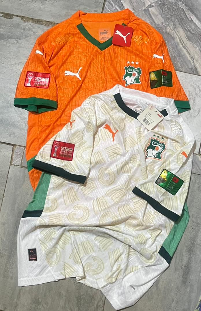 Nouveau maillot de la Côte d’Ivoire -Maroc 2025